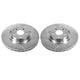 Power Stop 12-16 Mercedes-Benz C250 Front Evolution Drilled & Slotted Rotors - Pair
