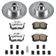 Power Stop 90-92 Volkswagen Corrado Rear Z26 Street Warrior Brake Kit