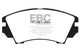 EBC 10+ Buick Allure (Canada) 3.0 Greenstuff Front Brake Pads