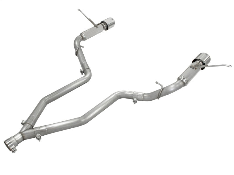 aFe MACHForce XP 14+ Jeep Grand Cherokee V6 3.0L (td) 2.5in DPF-Back 409SS Exhaust w/Resonators