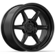 Kansei K14B Roku 18x9in / 5x100 BP / 12mm Offset / 66.56mm Bore - Gloss Black Wheel