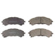 Power Stop 2019 Ford Ranger Front Z16 Evolution Ceramic Brake Pads