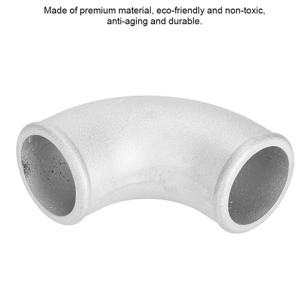 Turbo XS Replacement Silicone Reducing Elbow 90 deg 51mm - 63mm Tight Radius Black (WS08-FMIC)