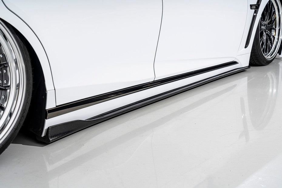 AIMGAIN VIP Sport Side Spoiler LEXUS LS500/500h F-SPORT 21+ (Carbon/FRP)