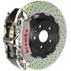 Brembo 05-13 Corvette Front GTR BBK 6 Piston Billet 380x34 2pc Rotor Drilled- Nickel