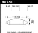 Hawk 08-09 Ford Taurus / 05-07 Ford Five Hundred HPS 5.0 Street Front Brake Pads