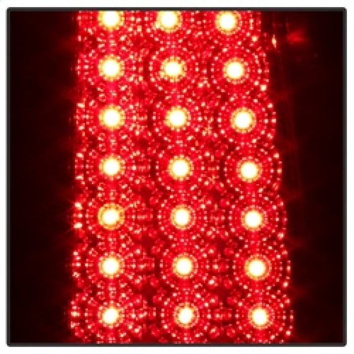 xTune Chevy Silverado 1500/2500/3500 03-06 LED Tail Lights Red Clear ALT-ON-CS03-LED-RC