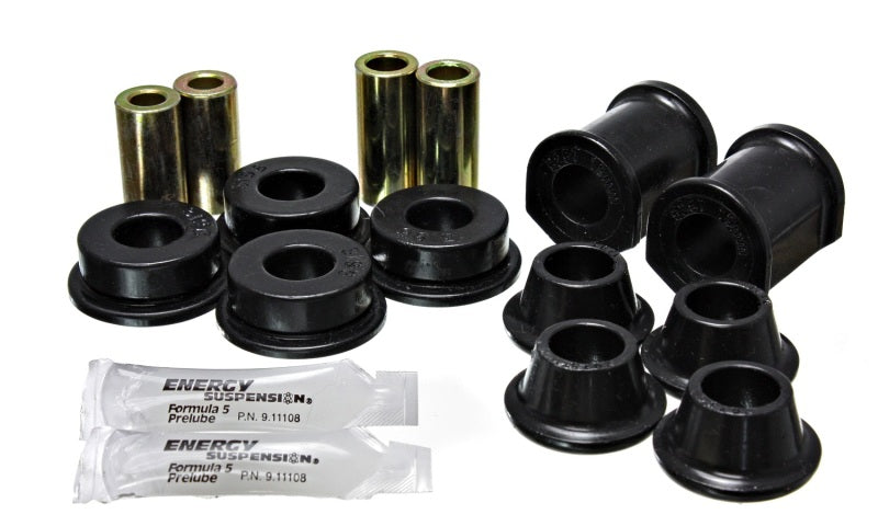 Energy Suspension 8/73-79 VW Super Beetle (Stamped) Black Front Control Arm Bushing Set