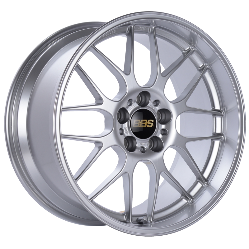 BBS RG-R 19x9.5 5x114.3 ET22 Sport Silver Polished Lip Wheel -82mm PFS/Clip Required