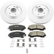 Power Stop 14-19 Nissan Rogue Front Z17 Evolution Geomet Coated Brake Kit