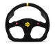 Momo MOD30 Buttons Steering Wheel 320 mm -  Black Suede/Black Spokes/1 Stripe