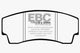 EBC 99-02 Noble M12 2.6 Twin Turbo Redstuff Rear Brake Pads