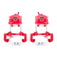 Power Stop 01-05 BMW 320i Rear Red Calipers w/Brackets - Pair