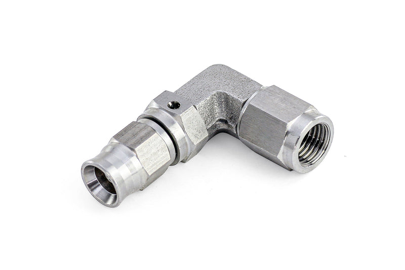 HPS -3 90 PTFE Hose End SS Stainless Steel (350-9003SS)