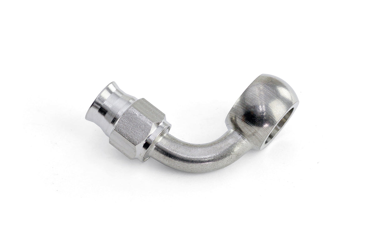 HPS -3 90 PTFE Banjo Hose End Stainless Steel (350-9003SSB)