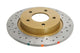 DBA 04-05 Mazda 3 2.3L / 06+ MazdaSpeed3 Rear Drilled & Slotted 4000 Series Rotor