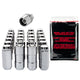 McGard 6 Lug Hex Install Kit w/Locks (Cone Seat Nut) M14X2.0 / 13/16 Hex / 2.25in. Length - Chrome