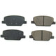 Power Stop 2019 Hyundai Santa Fe Rear Z16 Evolution Ceramic Brake Pads