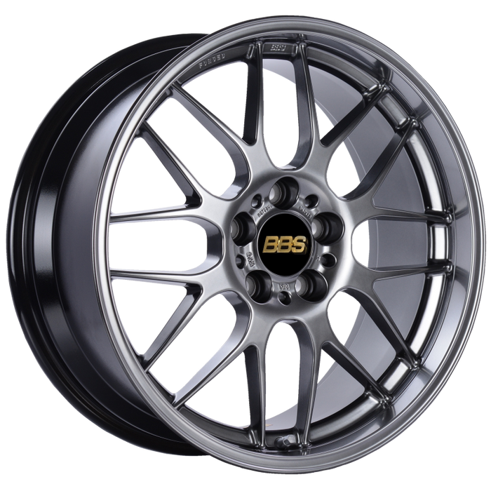 BBS RG-R 19x9 5x120 ET20 Diamond Black Wheel -82mm PFS/Clip Required