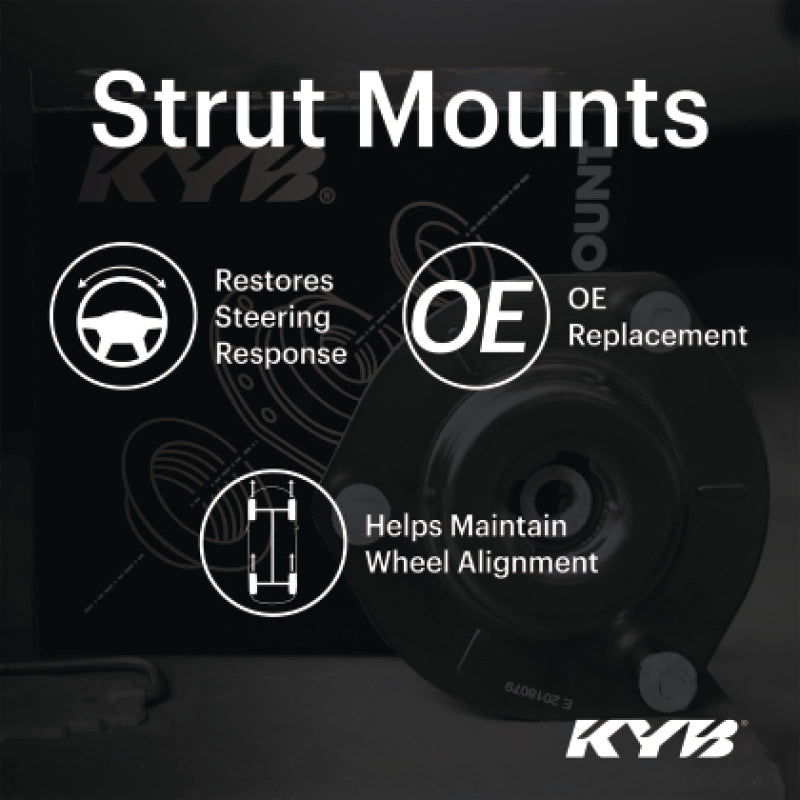 KYB 21-22 Cadillac Escalade ESV / 21-23 Chevrolet Suburban w/o Air Springs Strut Mount Kit - Rear