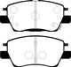 EBC 2016+ Chevrolet Cruze 1.4L Turbo (10.9in Front Rotor) Greenstuff Front Brake Pads