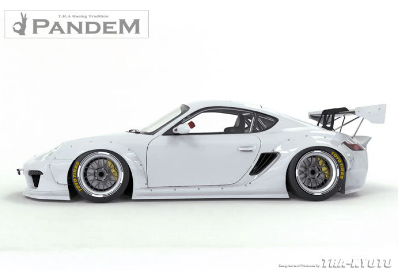 GReddy Pandem RB 09-12 Porsche Cayman V2 Front Over-Fenders (Special Order)