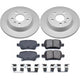 Power Stop 2016 Chevrolet Cruze Rear Z17 Evolution Geomet Coated Brake Kit