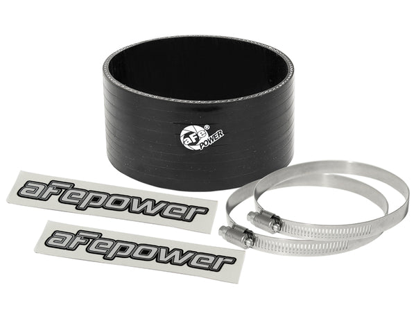 aFe Magnum FORCE Intake Coupling Kit (4 IN ID x 2 IN L) Straight Coupler - Black