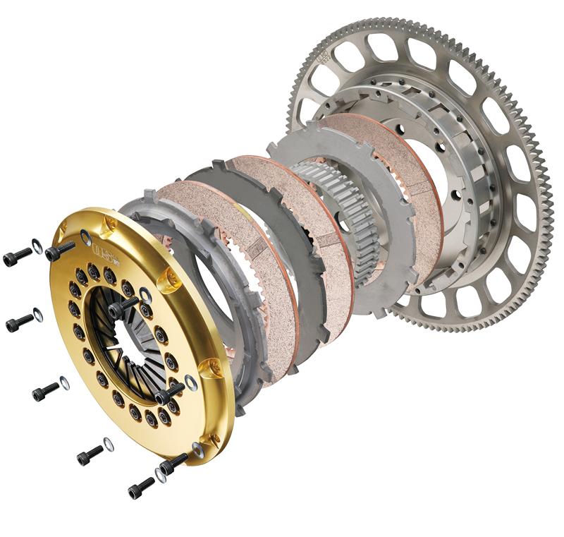 OS Giken BMW E46 S54 R Series Triple Plate w/Floating Center Hub Clutch