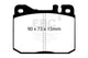 EBC 76-79 Mercedes-Benz 230 Ultimax2 Front Brake Pads