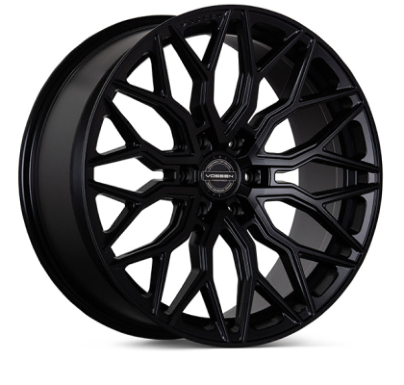 Vossen HF6-3 - 22x9.5 - 6x139.7 - ET30 - Deep - 95.1 - SB - Satin Black