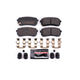 Power Stop 07-12 Hyundai Veracruz Rear Z23 Evolution Sport Brake Pads w/Hardware