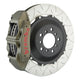 Brembo 95-98 993 C4S/993 Turbo PISTA Front Race BBK 6 Pist Billet380x32x53a 2pc Rotor T3-Clear HA