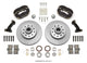 Wilwood Forged Dynalite Front Kit 11.03in 1 PC Rotor&Hub 74-80 Pinto/Mustang II Disc Spindle only