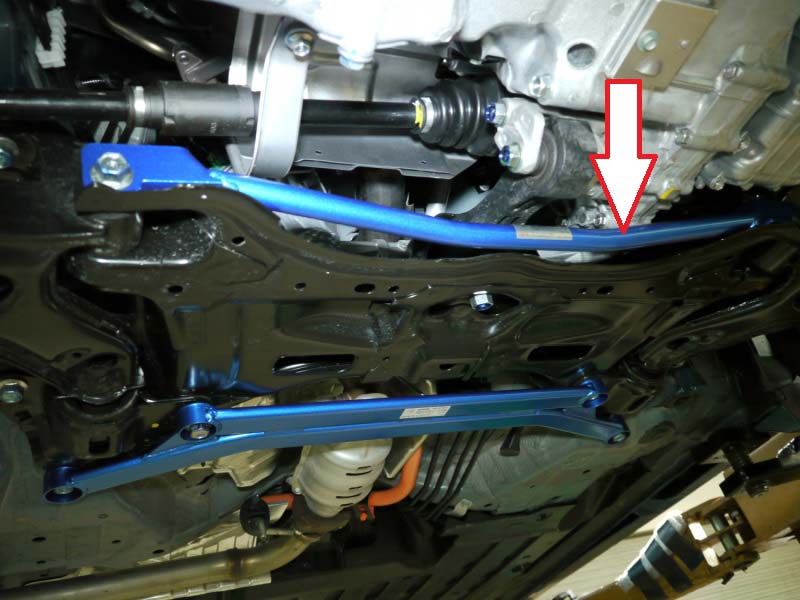 Cusco Lower Arm Bar VER1 Front Insight ZE2 CR-Z ZF1 FF OK