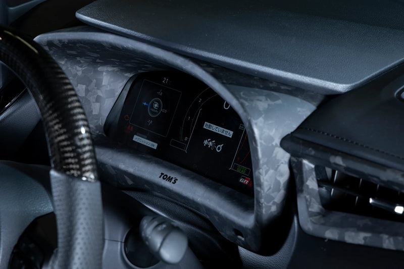 TOM'S Racing - Forged Carbon Meter Inner Panel (LHD) - Toyota GR Corolla [2023+]