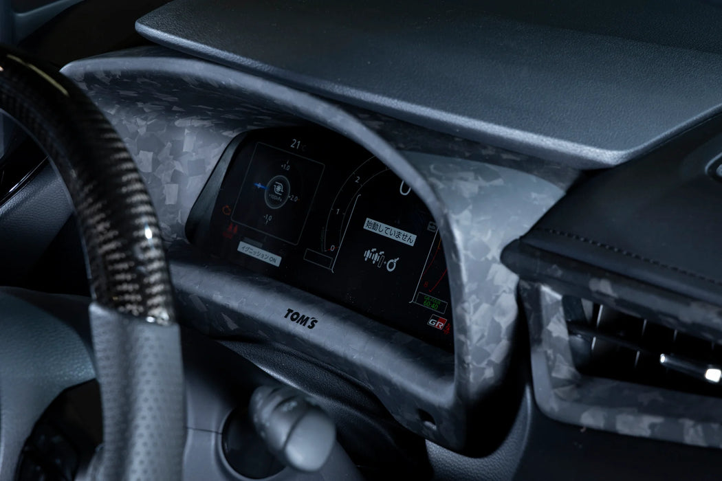 TOM'S Racing - Forged Carbon Meter Inner Panel (LHD) - Toyota GR Corolla [2023+]