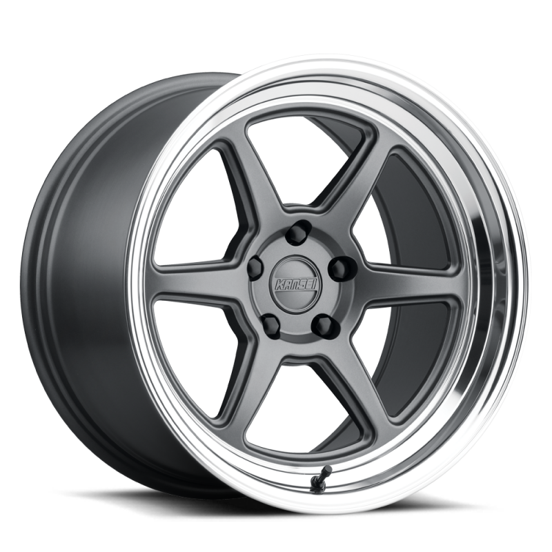 Kansei K14G Roku 18x8.5in / 5x110 BP / 35mm Offset / 73.1mm Bore - Matte Gunmetal