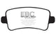 EBC 10+ Buick Allure (Canada) 3.0 Greenstuff Rear Brake Pads