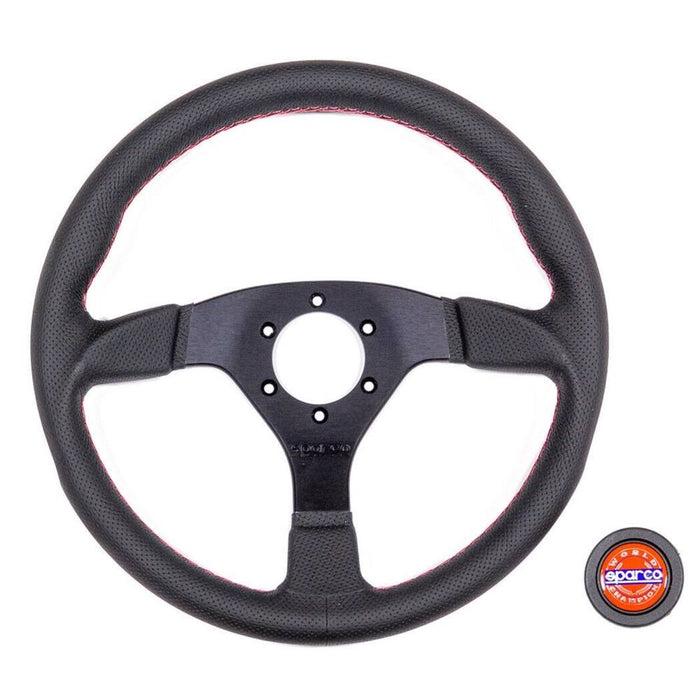 Sparco Steering Wheel Strada Perf Black/Red