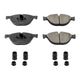 Power Stop 2013 BMW 528i Front Z17 Evolution Ceramic Brake Pads w/Hardware