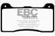 EBC Brakes Wilwood Dynalite Narrow Redstuff Ceramic Brake Pads