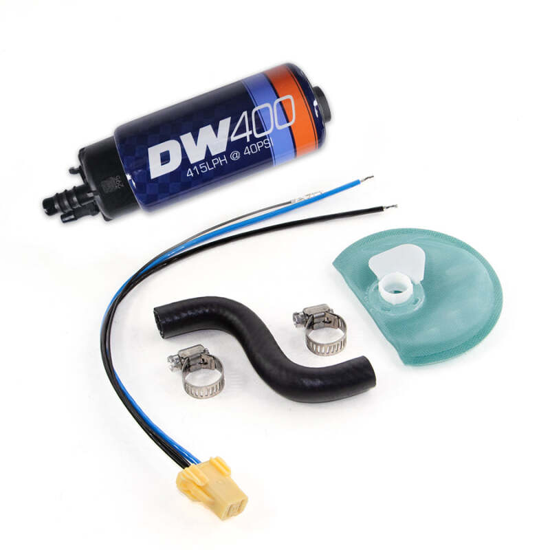 DeatschWerks 415LPH DW400 In-Tank Fuel Pump w/ 9-1044 Install Kit 85-97 Ford Mustang Cobra