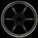 Advan R6 20x11 +15mm 5-114.3 Machining & Black Coating Graphite Wheel