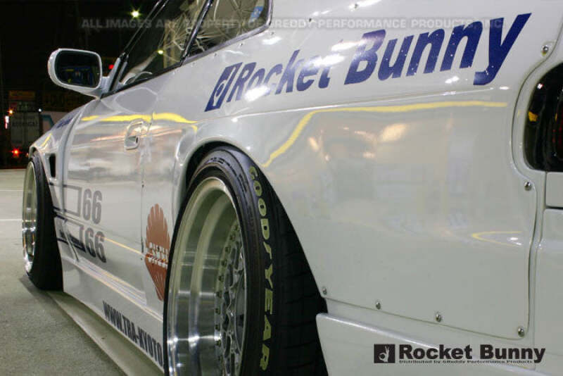 GReddy 89-93 Nissan 240SX/Silvia S13 Rocket Bunny Side Skirts Ver. 1-FRP **Must Check Availability**