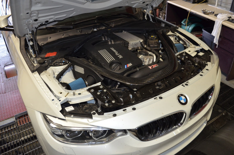 Injen 2015 M3/M4 3.0L Twin Turbo Polished Short Ram 2pc. Intake System w/ MR Technology