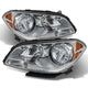 xTune Chevy Malibu 2008-2012 Crystal Headlights Chrome HD-JH-CMA08-AM-C