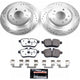 Power Stop 09-10 BMW Z4 Rear Z26 Street Warrior Brake Kit