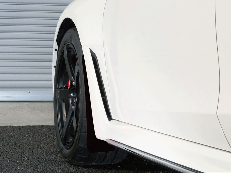 Cusco 2023+ Honda Civic Type-R EVA Bolt-On Black Mud Flap