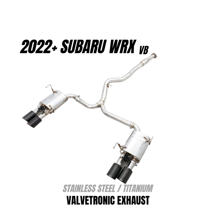 Invidia 22+ Subaru WRX GT N1 3.5in. T.I Tip Axle-Back Exhaust